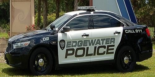 edgewater police car