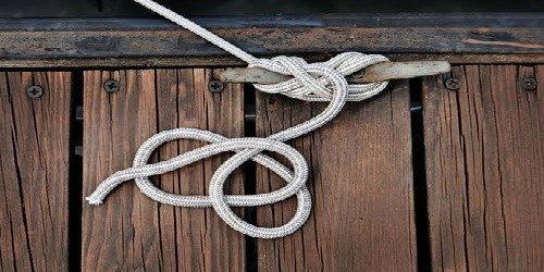 boat cleat rope