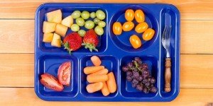 fruit lunch tray