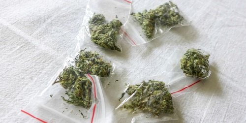 Marijuana in Baggies