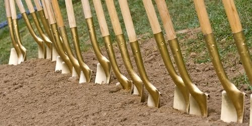 groundbreaking shovels