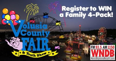 Register To Win Tickets to the Volusia County Fair from WNDB 1150AM 93.5FM