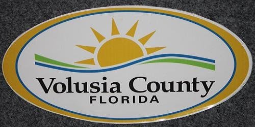 volusia county logo on carpet